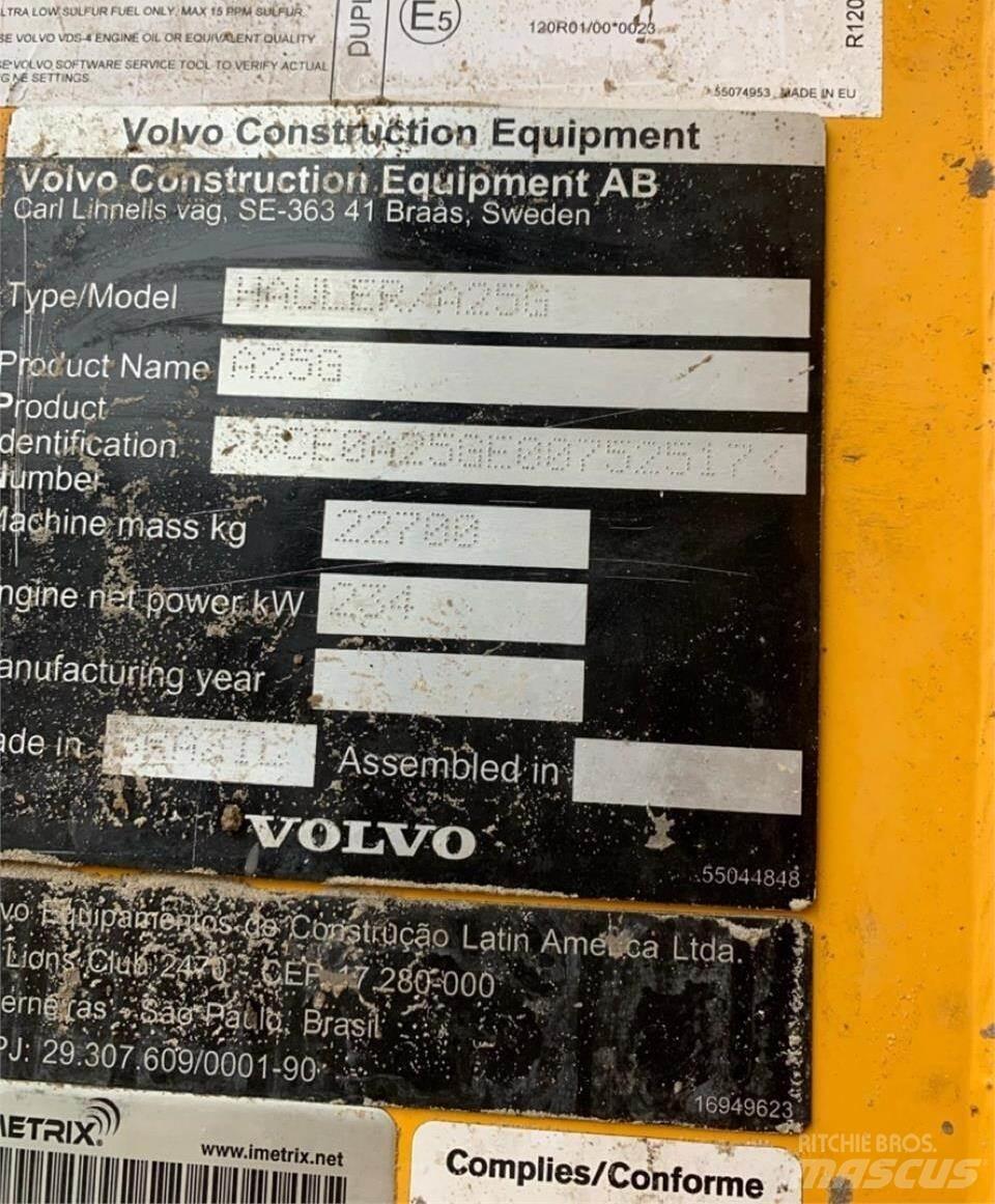 Volvo A25G Wozidła przegubowe