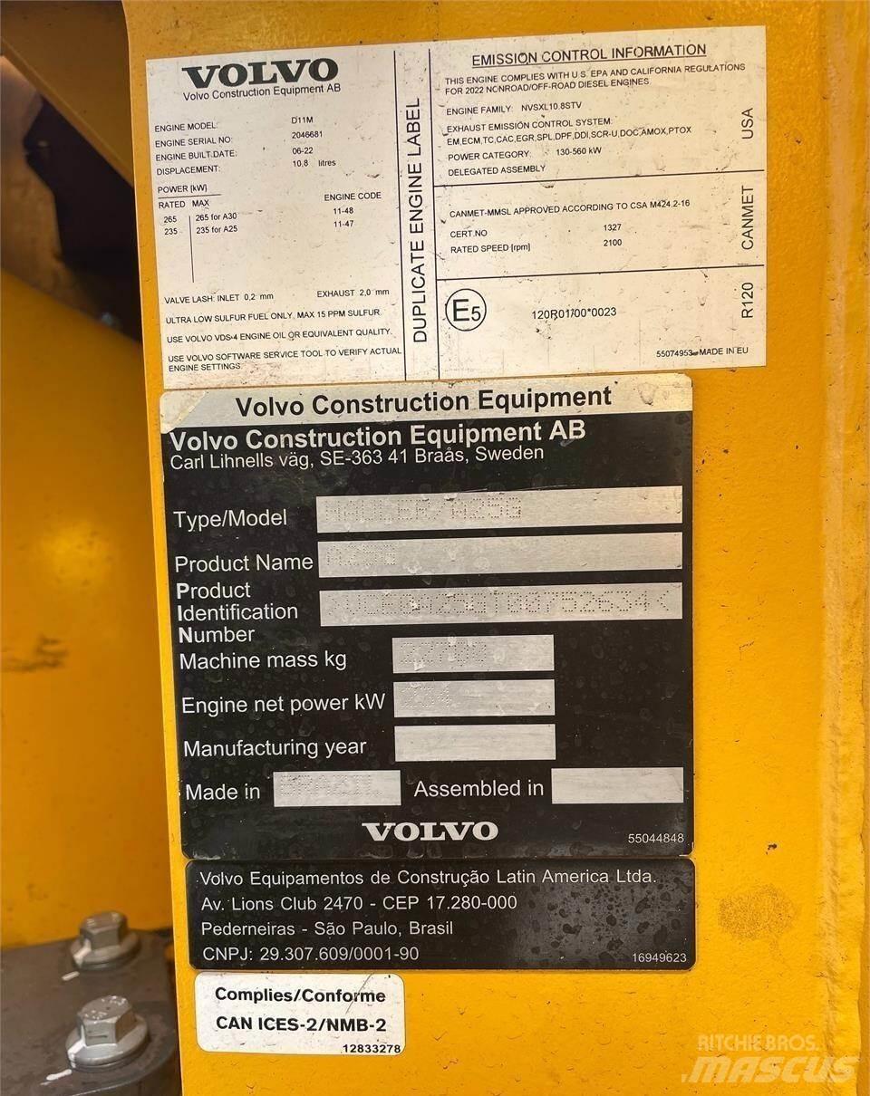 Volvo A25G Wozidła przegubowe