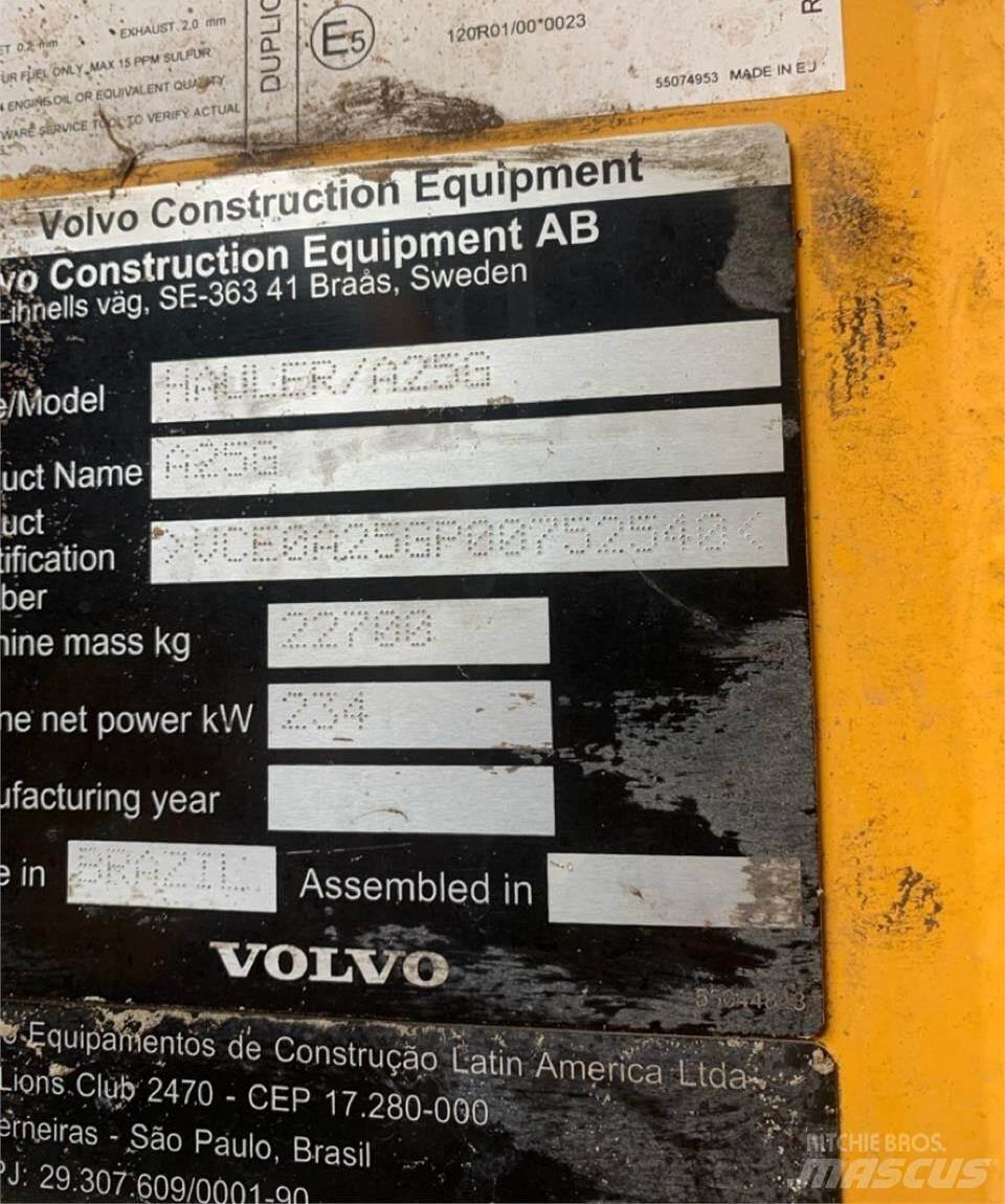 Volvo A25G Wozidła przegubowe