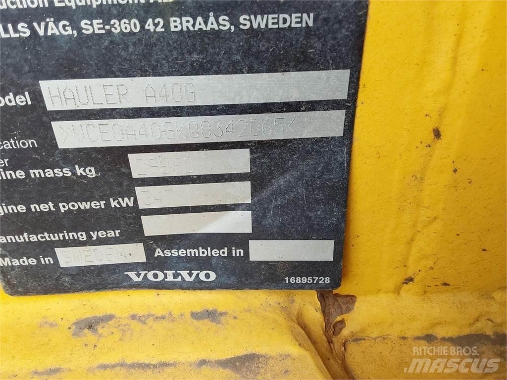 Volvo A40G Wozidła przegubowe