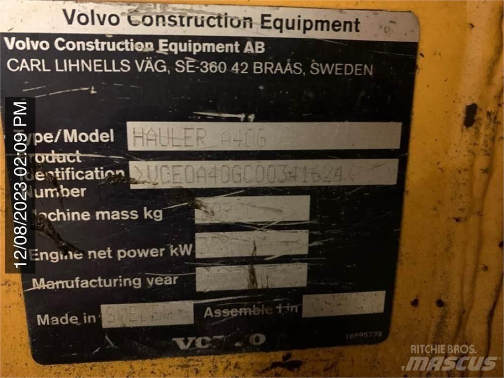 Volvo A40G Wozidła przegubowe