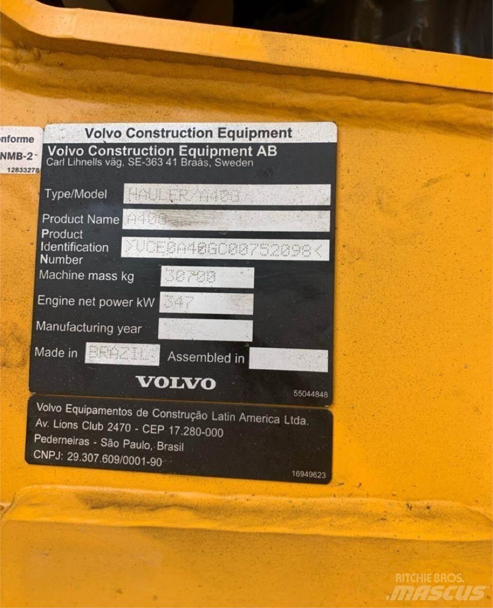 Volvo A40G Wozidła przegubowe