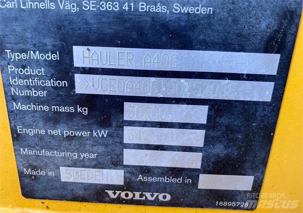 Volvo A40G Wozidła przegubowe