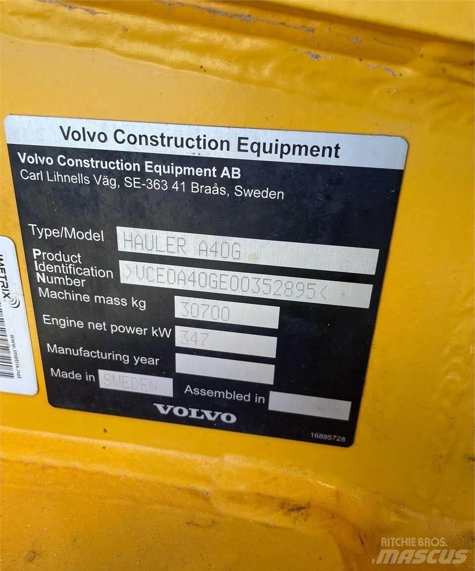 Volvo A40G Wozidła przegubowe