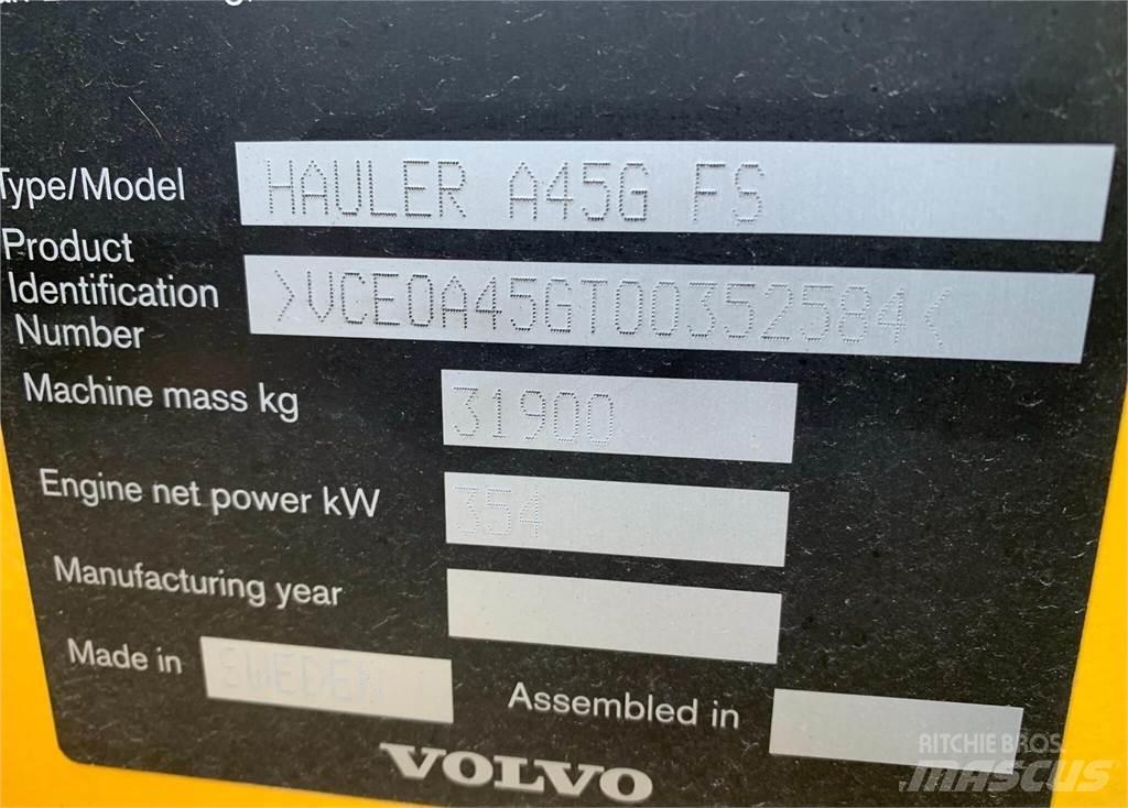 Volvo A45G FS Wozidła przegubowe