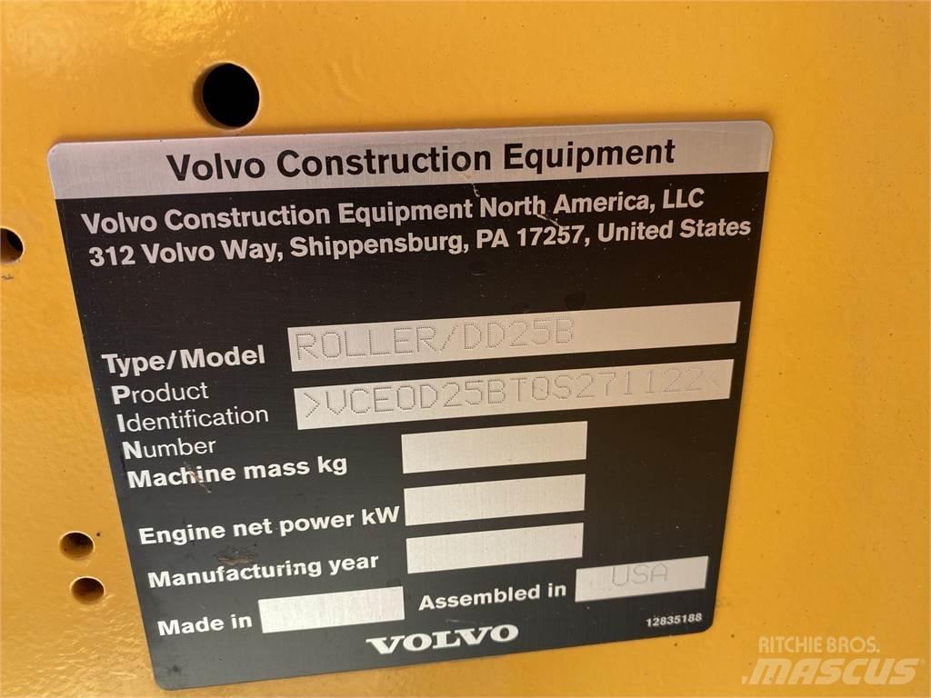 Volvo DD25B Walce dwubębnowe
