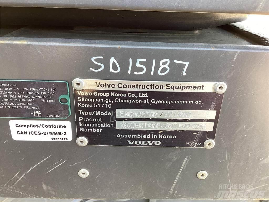 Volvo EC140EL Koparki gąsienicowe