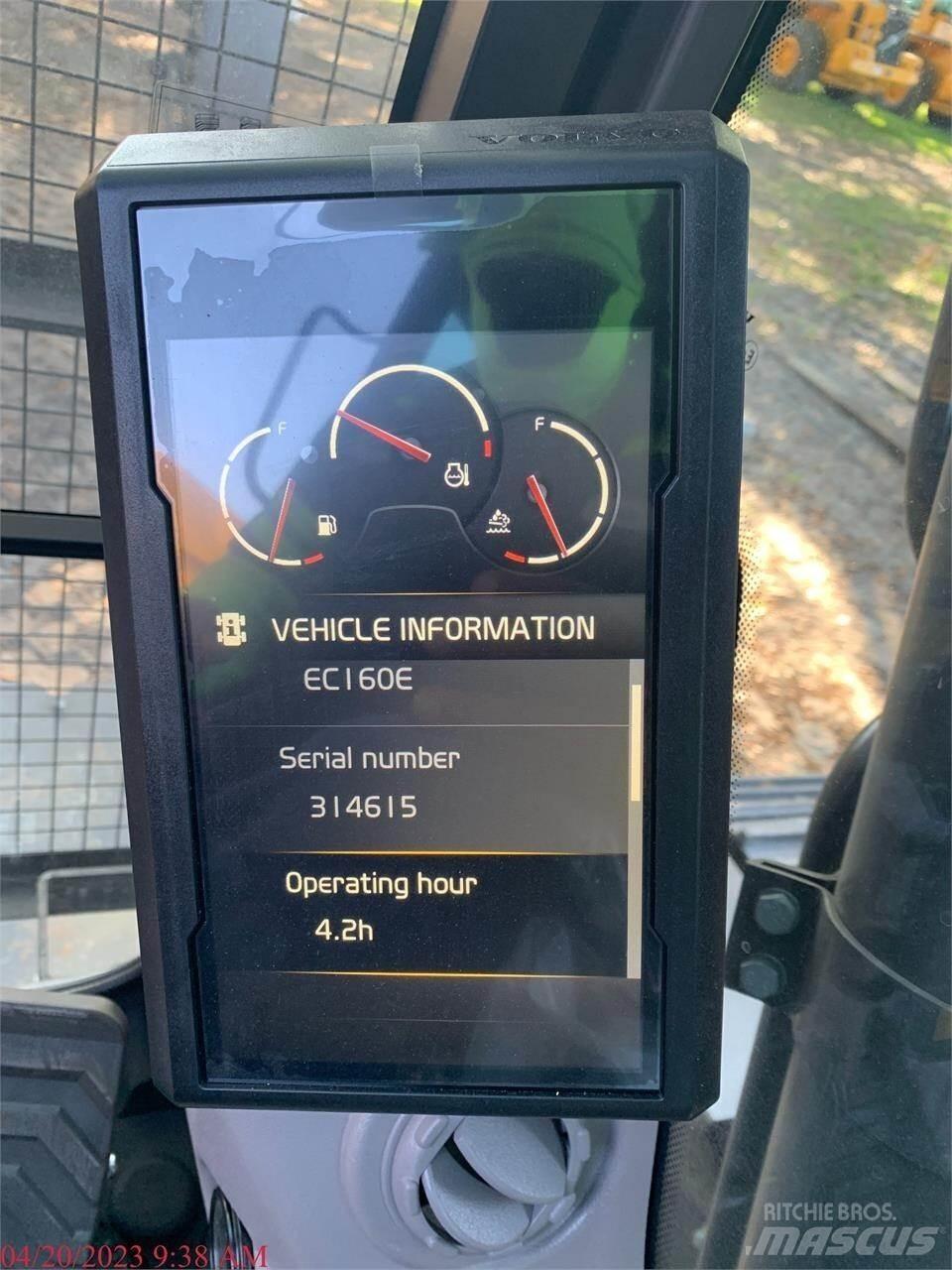 Volvo EC160EL Koparki gąsienicowe