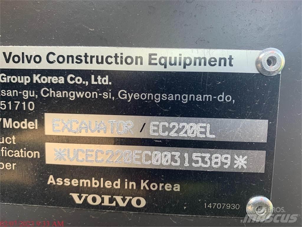 Volvo EC220EL Koparki gąsienicowe