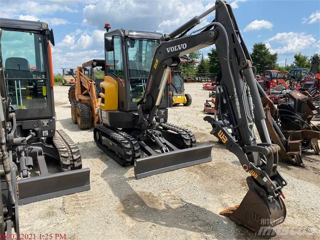 Volvo EC27D Minikoparki