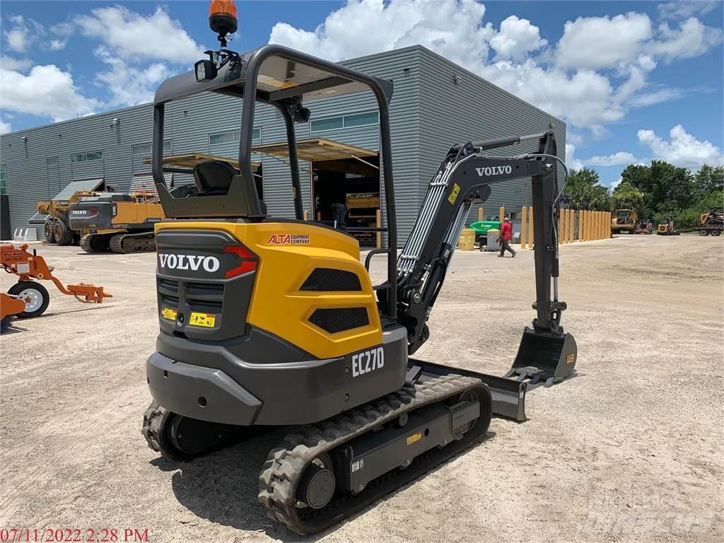 Volvo EC27D Minikoparki