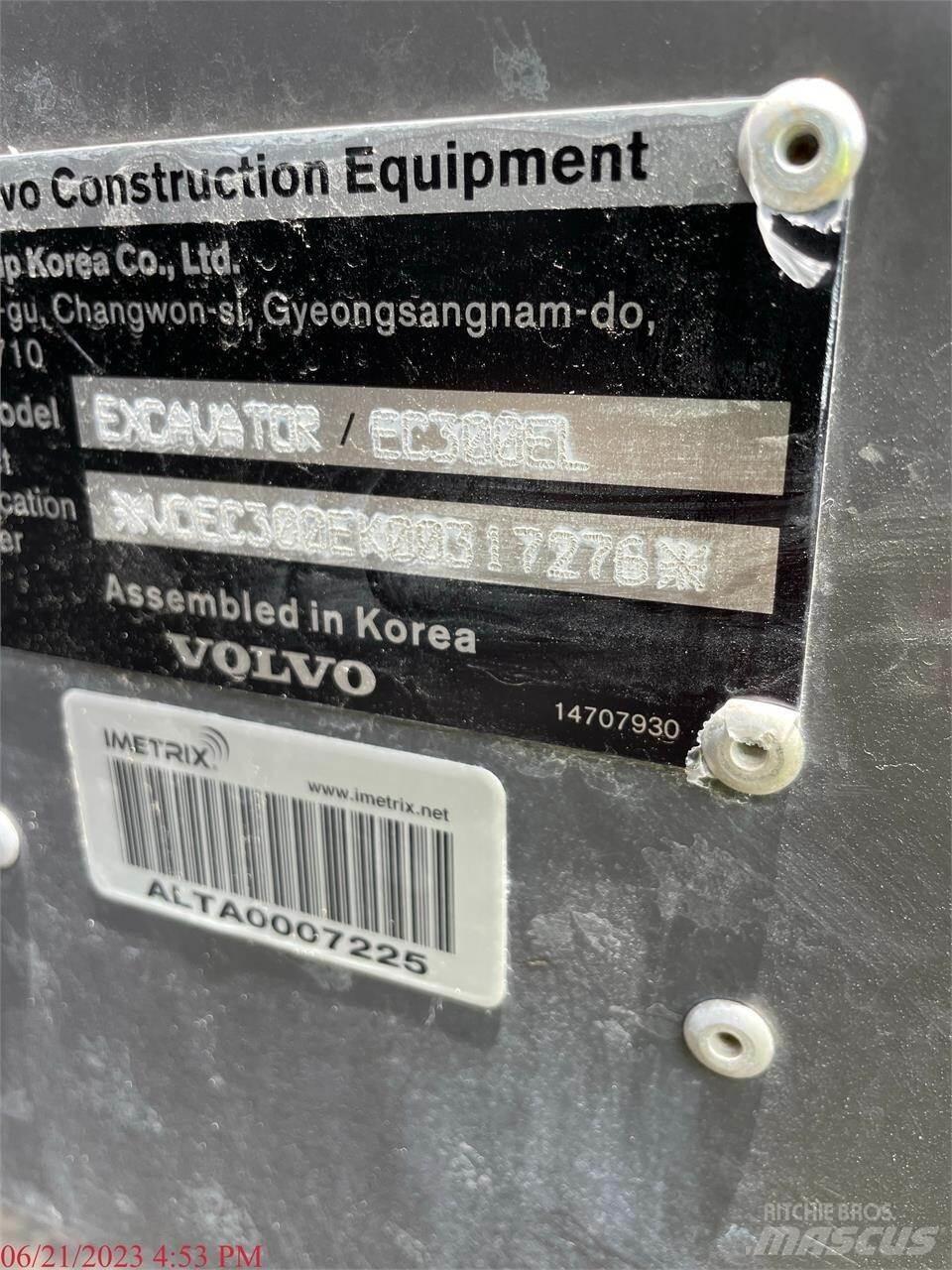 Volvo EC300EL Koparki gąsienicowe