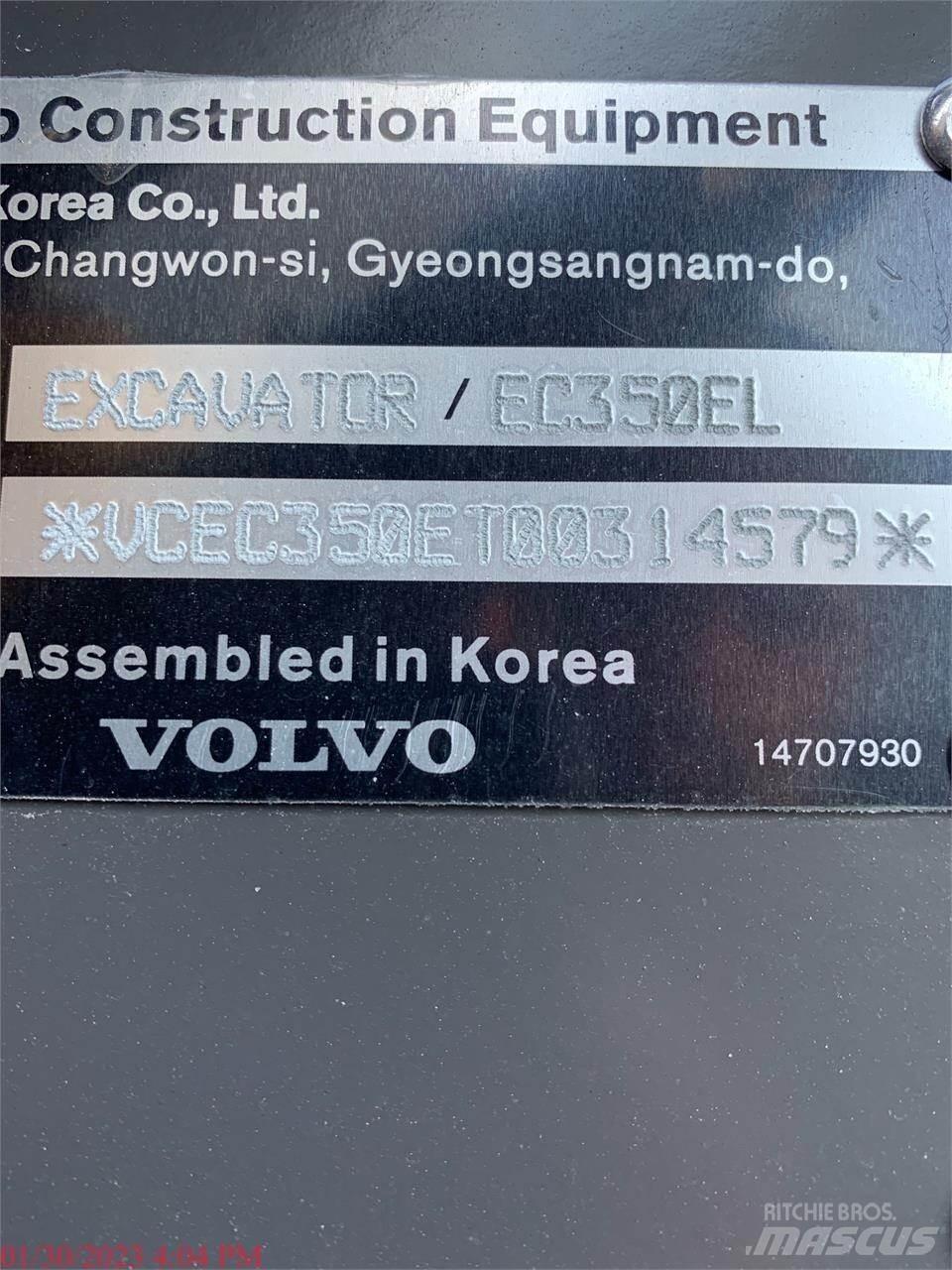 Volvo EC350EL Koparki gąsienicowe
