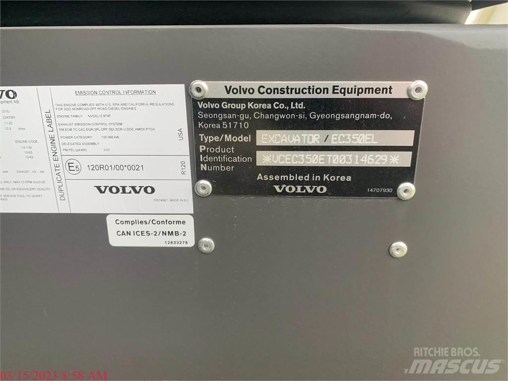 Volvo EC350EL Koparki gąsienicowe