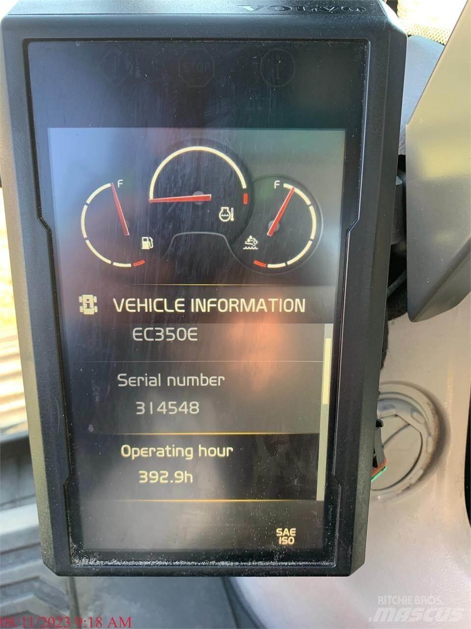 Volvo EC350EL Koparki gąsienicowe