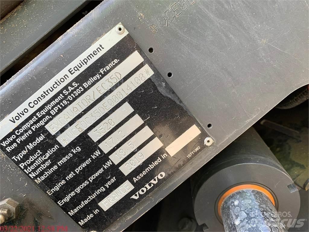 Volvo EC35D Minikoparki