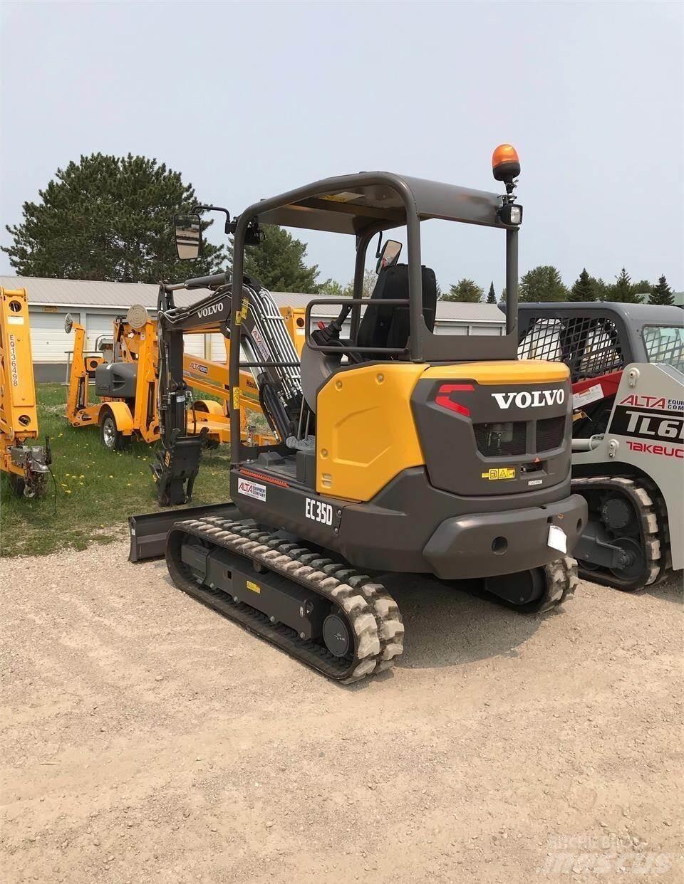 Volvo EC35D Minikoparki
