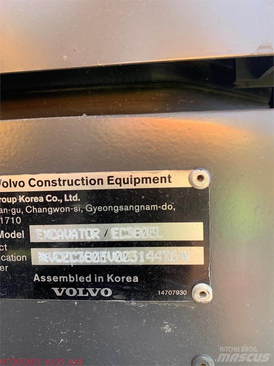 Volvo EC380EL Koparki gąsienicowe