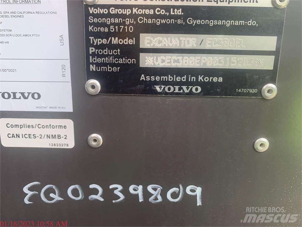 Volvo EC380EL Koparki gąsienicowe
