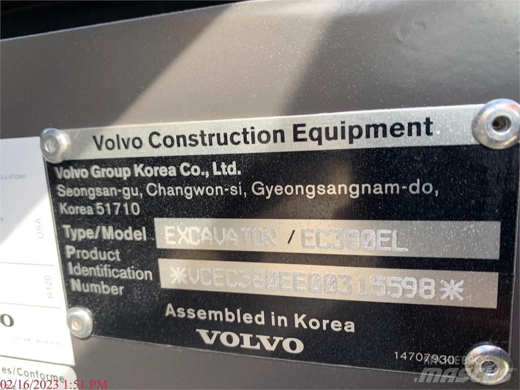 Volvo EC380EL Koparki gąsienicowe