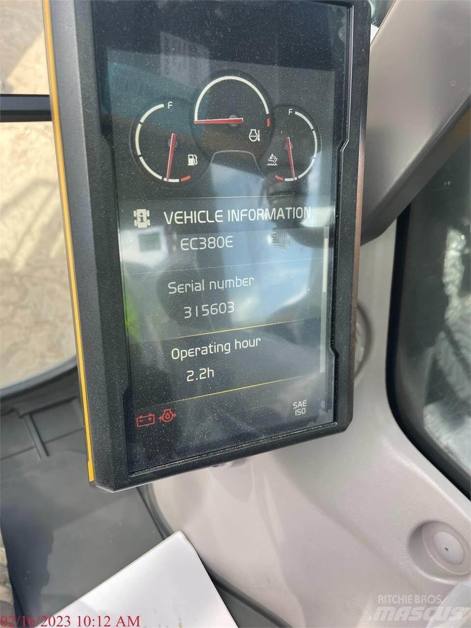 Volvo EC380EL Koparki gąsienicowe