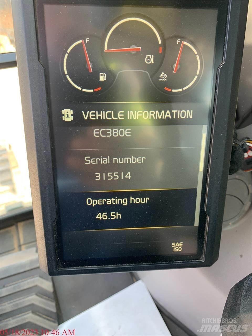Volvo EC380EL Koparki gąsienicowe