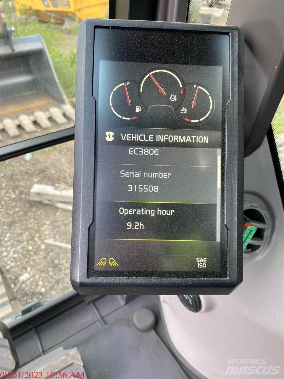 Volvo EC380EL Koparki gąsienicowe