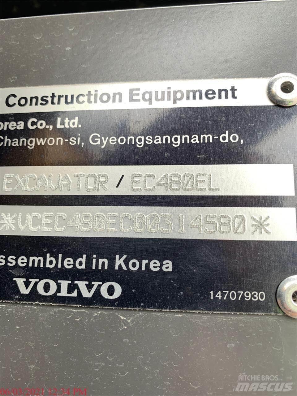 Volvo EC480EL Koparki gąsienicowe