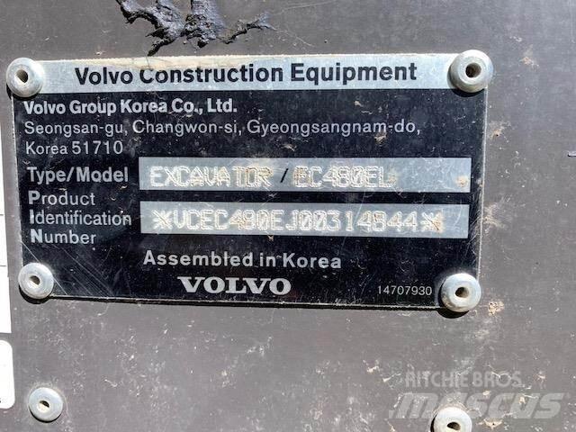 Volvo EC480EL Koparki gąsienicowe