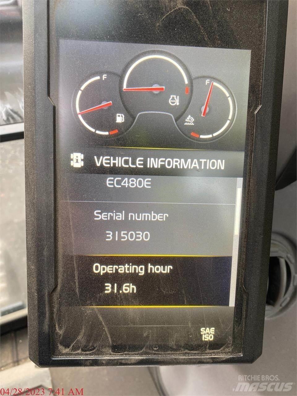 Volvo EC480EL Koparki gąsienicowe
