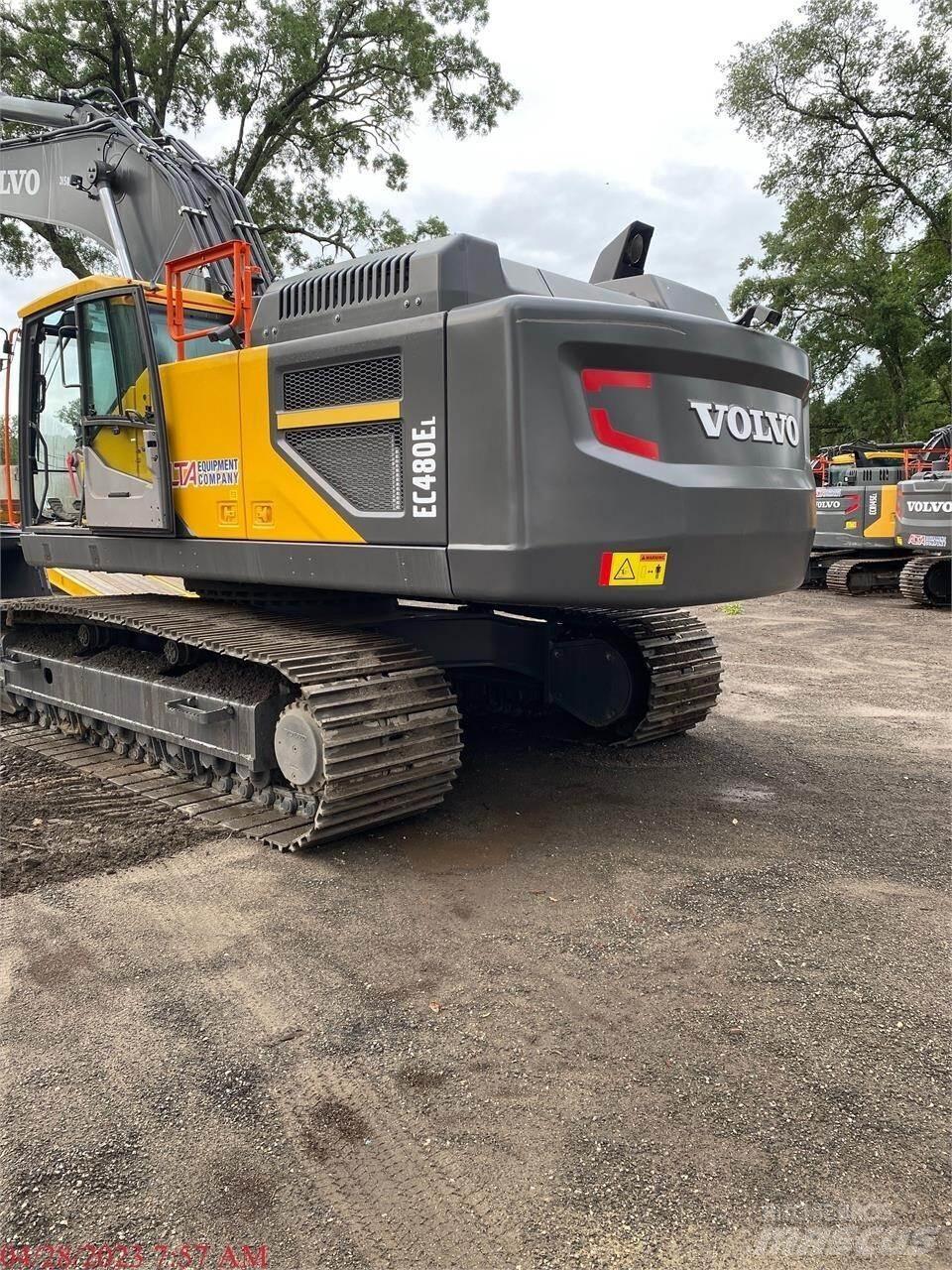Volvo EC480EL Koparki gąsienicowe