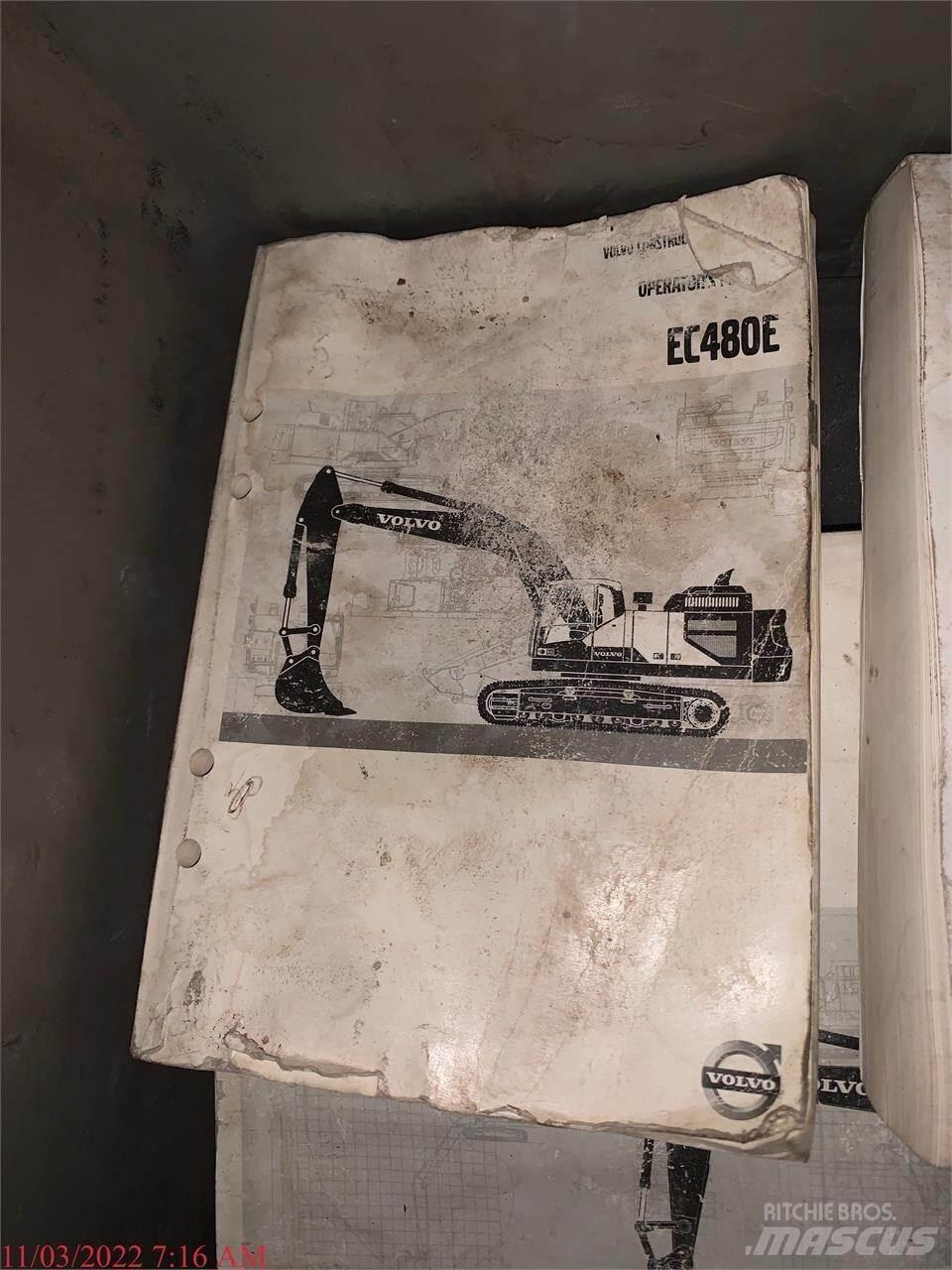 Volvo EC480EL Koparki gąsienicowe