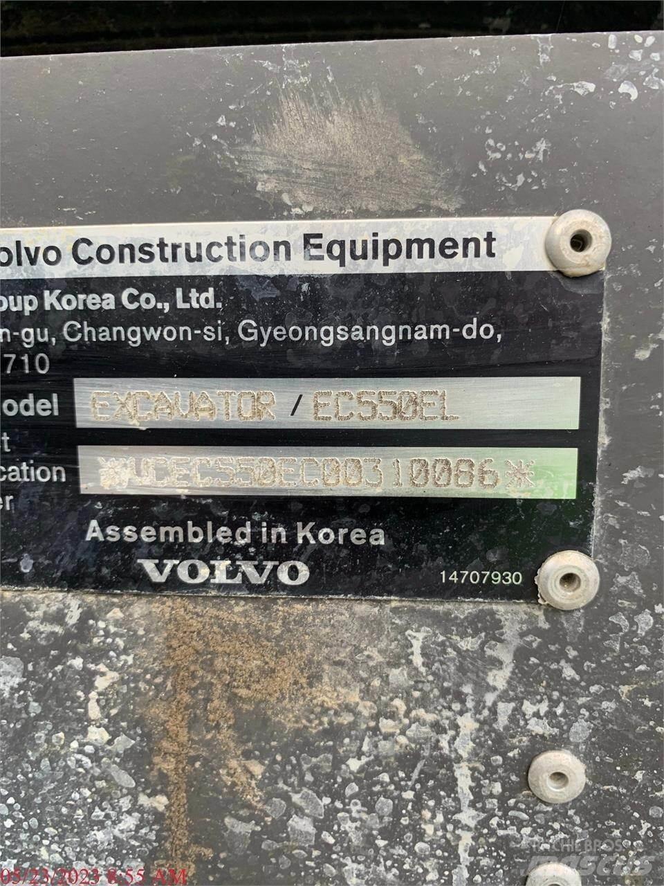 Volvo EC550EL Koparki gąsienicowe