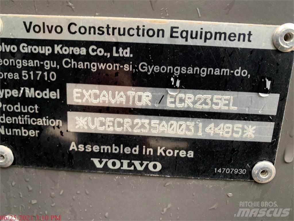 Volvo ECR235EL Koparki gąsienicowe
