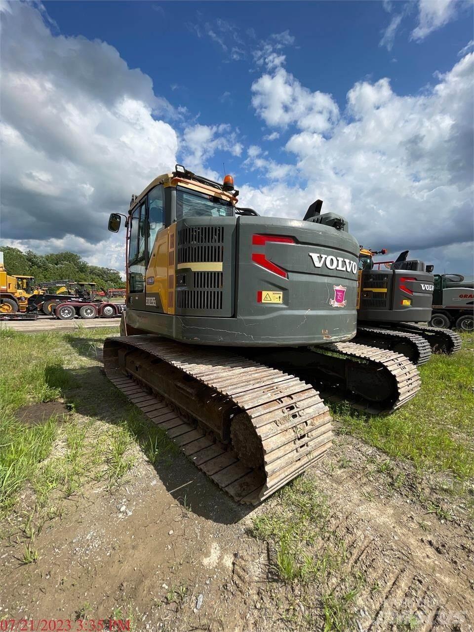 Volvo ECR235EL Koparki gąsienicowe