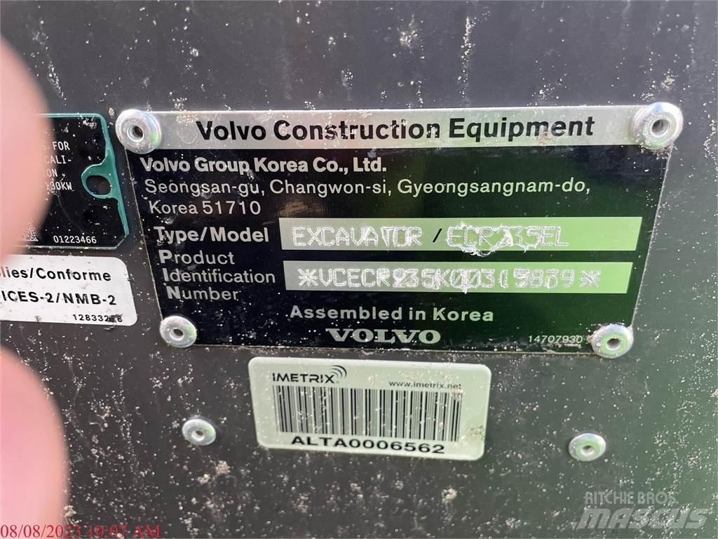Volvo ECR235EL Koparki gąsienicowe