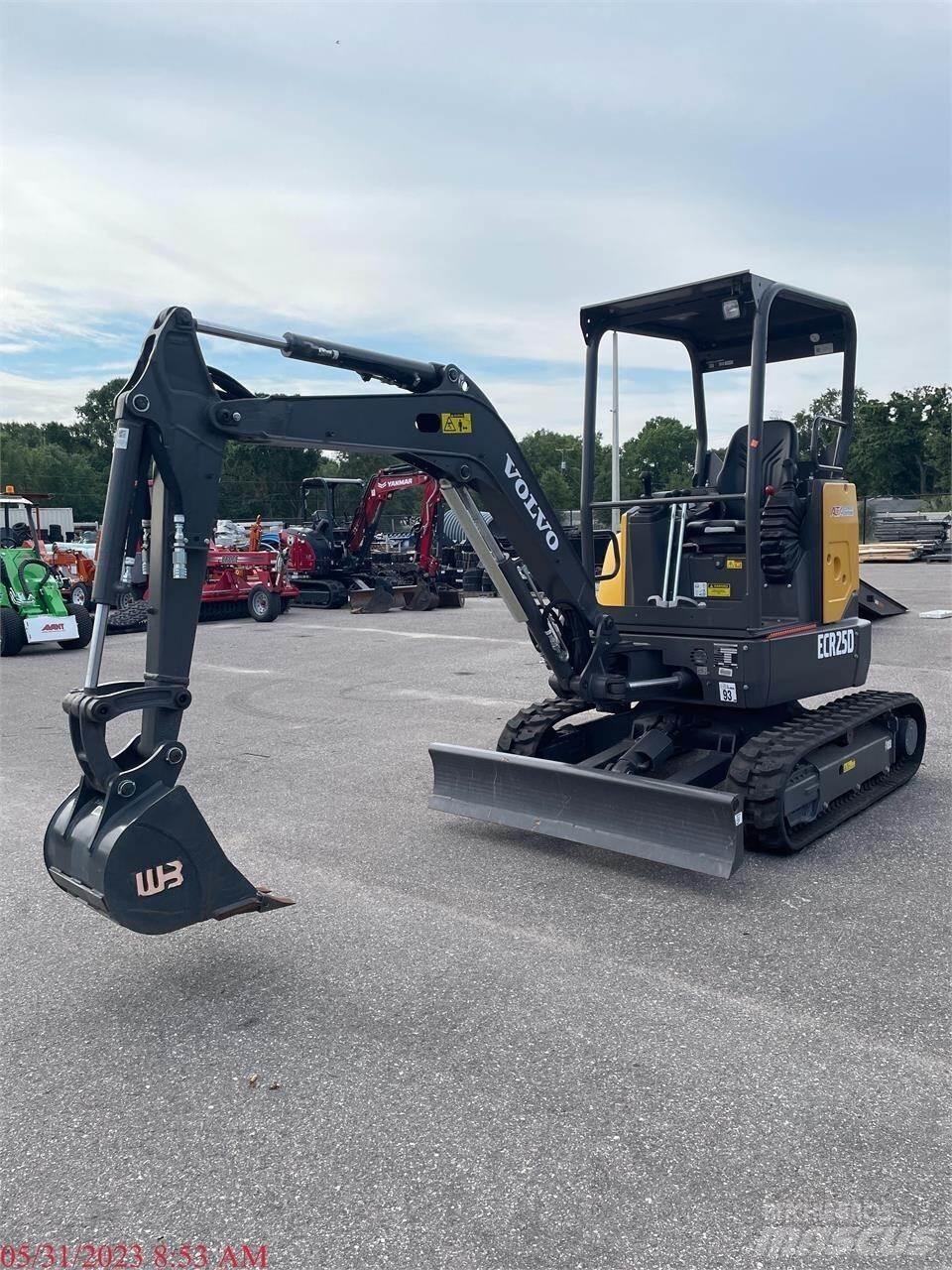 Volvo ECR25D Minikoparki