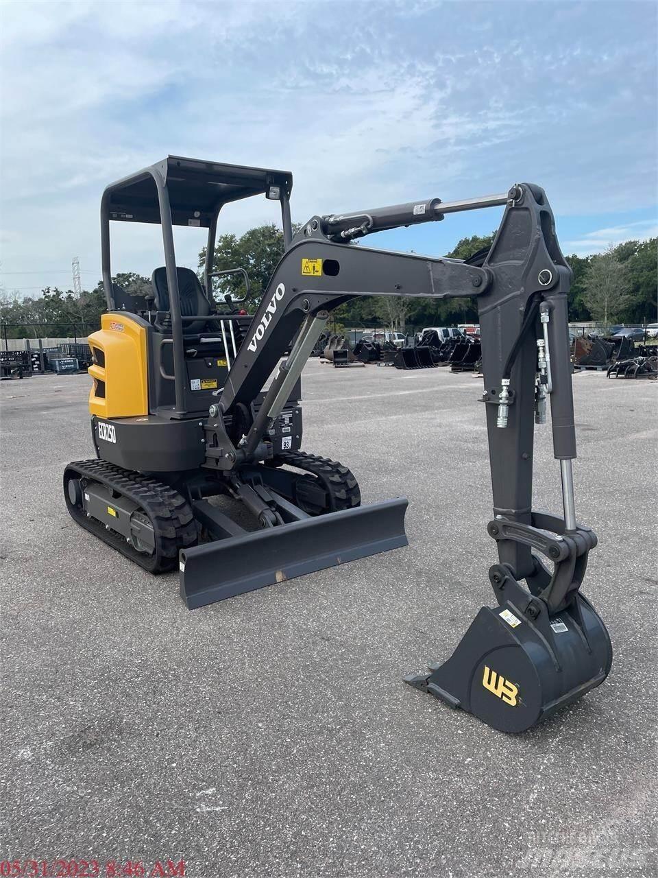 Volvo ECR25D Minikoparki