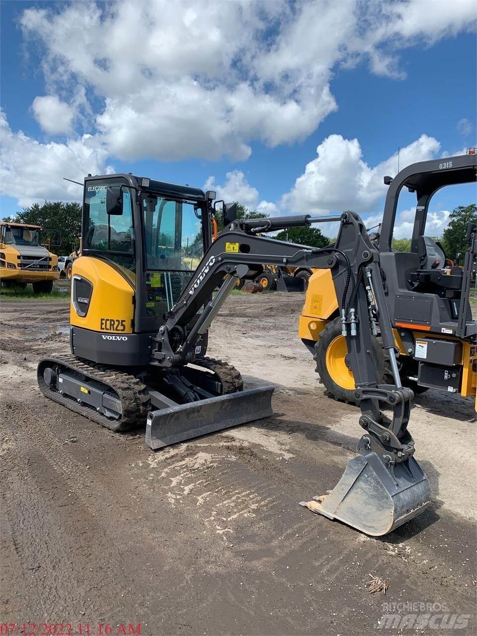 Volvo ECR25D Minikoparki