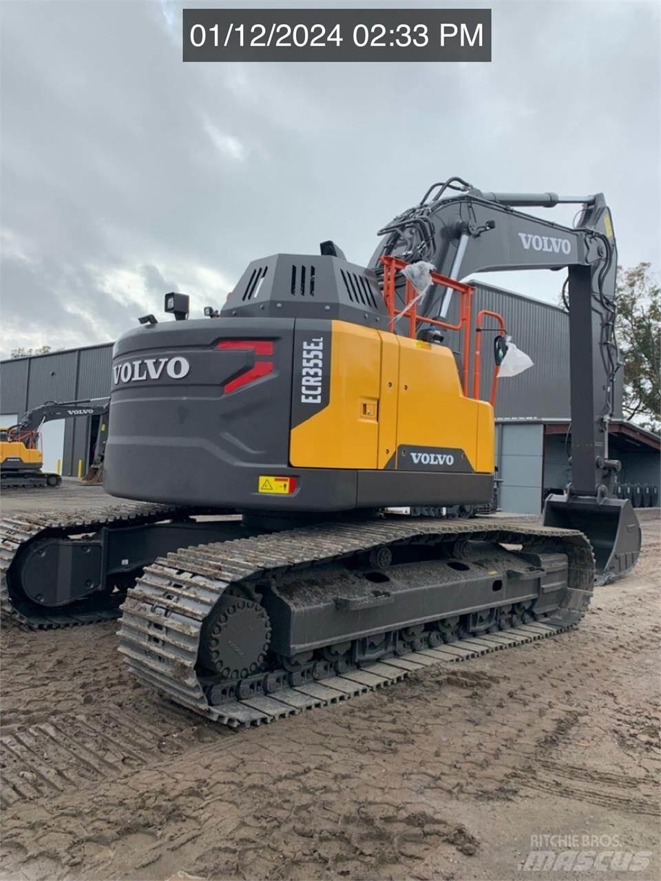 Volvo ECR355EL Koparki gąsienicowe