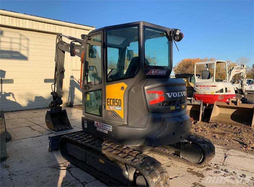 Volvo ECR50F Minikoparki