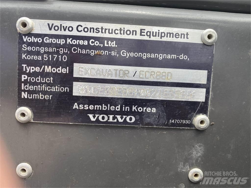 Volvo ECR88D Koparki gąsienicowe