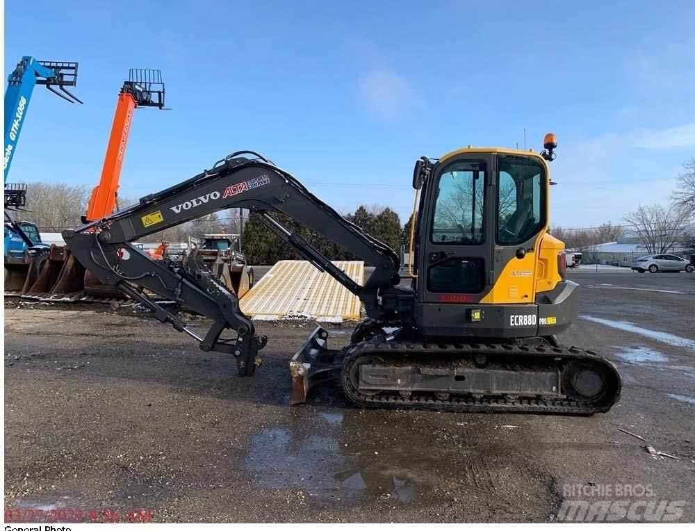 Volvo ECR88D Koparki gąsienicowe
