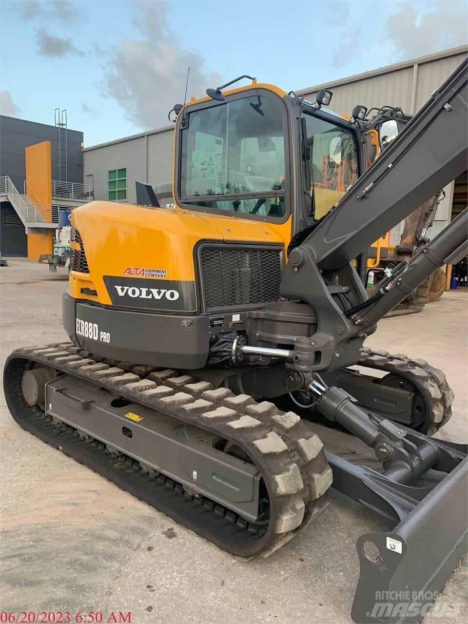 Volvo ECR88D Koparki gąsienicowe