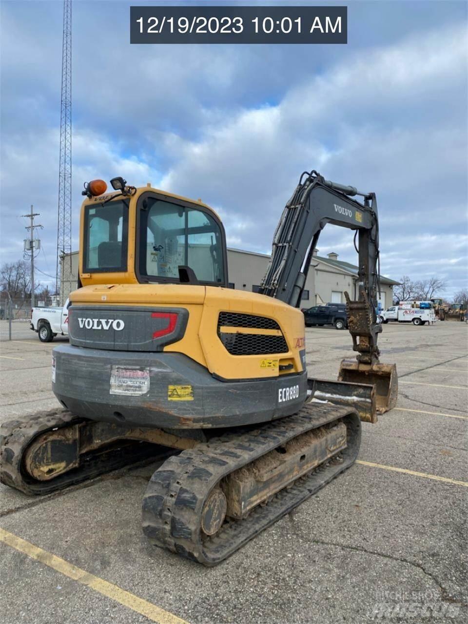 Volvo ECR88D Koparki gąsienicowe