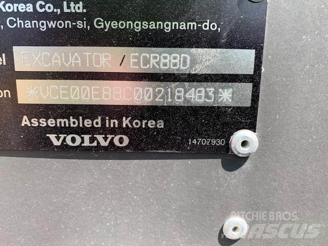Volvo ECR88D Koparki gąsienicowe