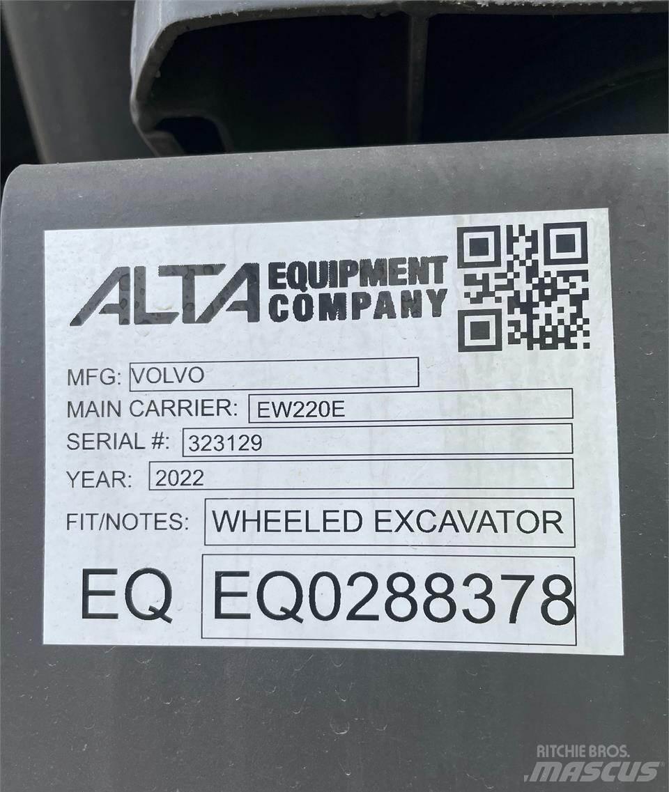 Volvo EW220E Koparki kołowe