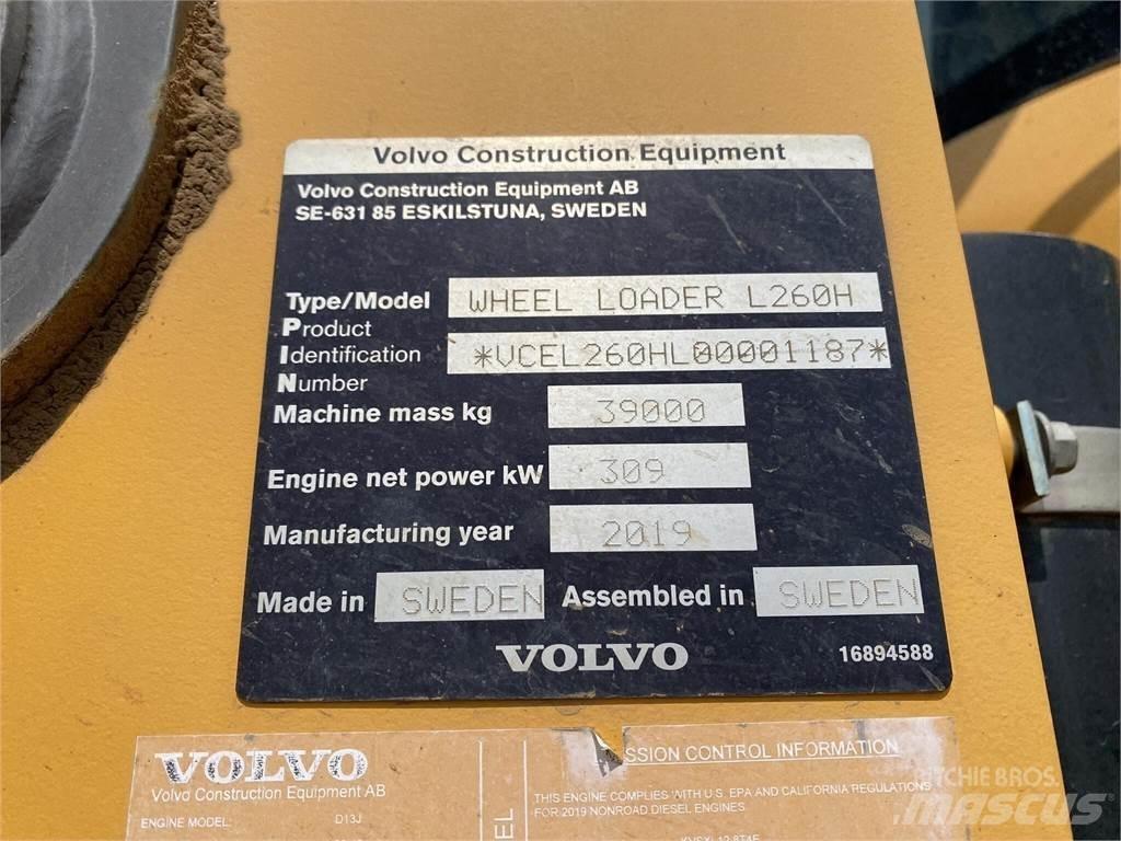 Volvo L260H Ładowarki kołowe