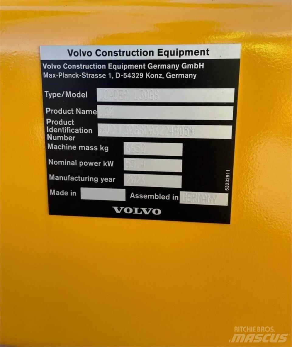 Volvo L30GS Ładowarki kołowe