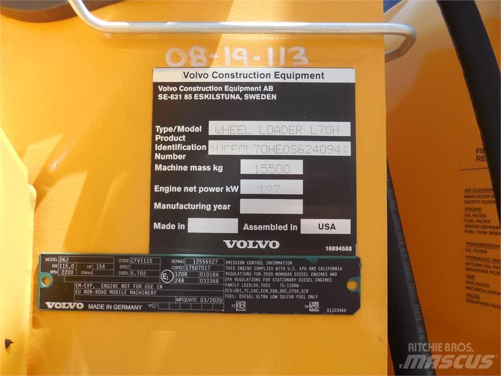 Volvo L70H Ładowarki kołowe